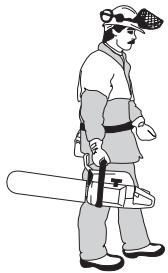 JONSERED CS 2240 S - Frein de chaine avec arceau protecteur - 9