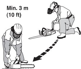 JONSERED CS 2240 S - Sécurité carburant - 1