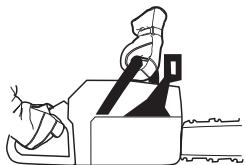 JONSERED CS 2245 S - Kettenbremse mit Handschutz - 10
