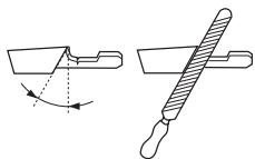 JONSERED CS 2250 S - Algemeen met betrekking tot het sijjen van de tanden - 3
