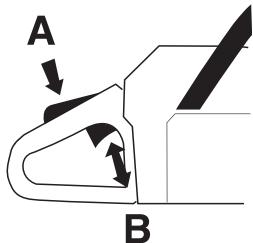 JONSERED CS 2250 S - Gashendelvergrendeling - 1