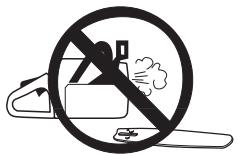 JONSERED CS 2250 S - Das Startseil niemals um die Hand wickeln. - 5