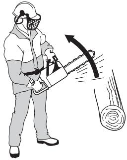 JONSERED CS 2250 S - Wat is terugslag? - 3