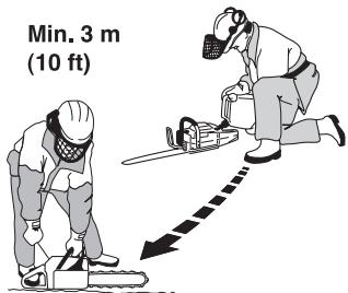 JONSERED CS 2250 S - Brandstofveiligheid - 1