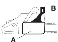 JONSERED CS 2250 S - Frein de chaine avec arceau protecteur - 3