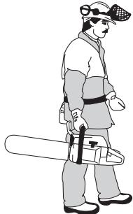 JONSERED CS 2250 S - Frein de chaine avec arceau protecteur - 8