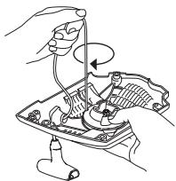 JONSERED CS 2250 S - De terugspringveer spannen - 1