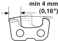 JONSERED CS 2250 S - Affutage de la dent - 9