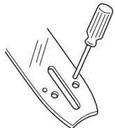 JONSERED CS 2250 S - Kontrolle der Sägekettenschmierung - 2