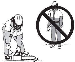 JONSERED CS 2250 S - Wikkel het startkoord nooit rond uw hand. - 7