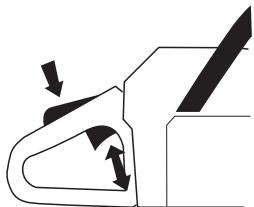 JONSERED CS 2250 S - Gashendelvergrendeling - 4