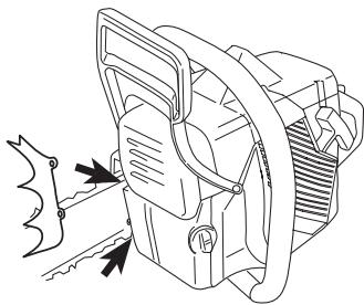 JONSERED CS 2250 S - Monteren van schorssteun - 1