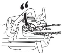 JONSERED CS 2250 S - Graissage du roulement à aiguilles - 3