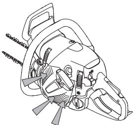 JONSERED CS 2250 S - Système de refroidissement - 4