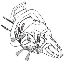 JONSERED CS 2250 S - Zentrifugalreinigung "Turbo Air Cleaning" - 1