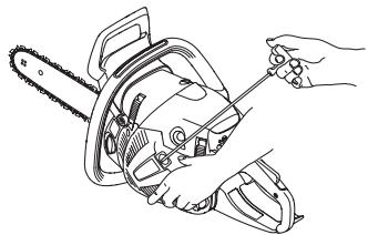 JONSERED CS 2250 S - Montage der Startvorrichtung - 1
