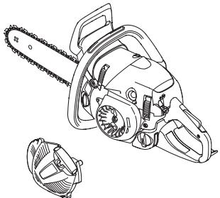JONSERED CS 2250 S - Remplacement de la corde du lanceur - 4