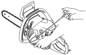 JONSERED CS 2250 S - Montage du lanceur - 1