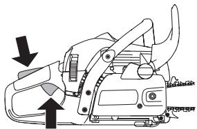 JONSERED CS 2250 S - Das Startseil niemals um die Hand wickeln. - 1
