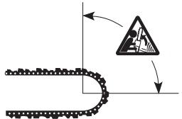 JONSERED CS 2250 S - Kettingrem met terugslagbeveiling - 2