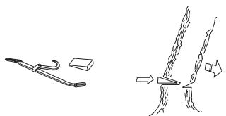 JONSERED CS 2250 S - Trait de chute - 5