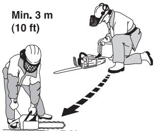 JONSERED CS 2255 - Sécurité carburant - 1