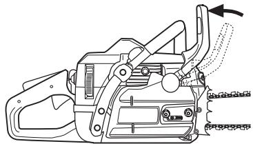 JONSERED CS 2255 - Montage du guide-chaîne et de la chaîne - 4