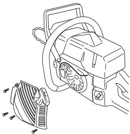 JONSERED CS 2255 - Remplacement d'une corde de lanceur rompue ou usée - 4