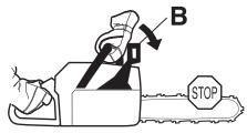 JONSERED CS 2255 - Kettenbremse mit Handschutz - 4