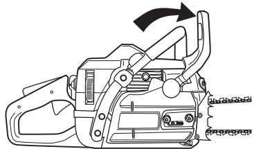 JONSERED CS 2255 - Starten en stoppen - 2
