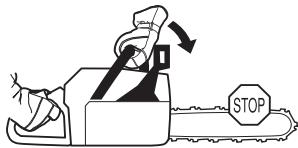 JONSERED CS 2255 - Remvermogen controleren - 3