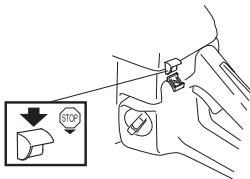 JONSERED CS 2255 - Stoppschalter - 1