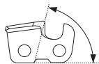 JONSERED CS 2255 - Allgemeines über das Scharfen von Schneidezahlen - 4