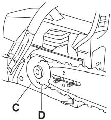 JONSERED CS 2255 - Kettenbremse mit Handschutz - 5