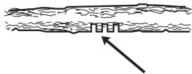 JONSERED CS2245 S - Ne jamais scier de part en part un arbre ou une branche plies! - 1