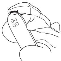 JONSERED CS2245 S - Kontrolle der Sägekettenschmierung - 4