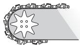JONSERED CS2245 S - Zaagblad - 2