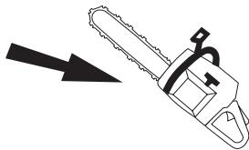 JONSERED CS2245 S - Remplissage d'huile de chaine - 2