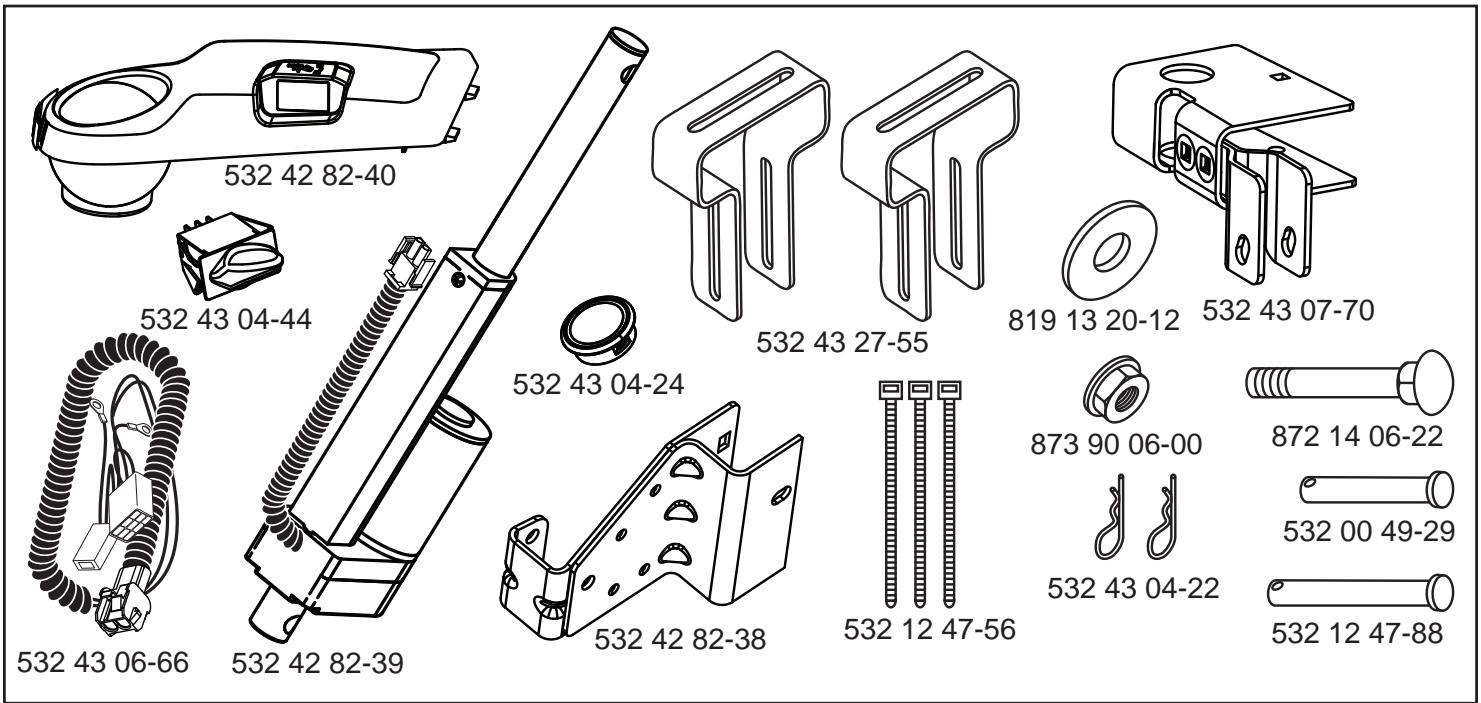 JONSERED ELECTRIC DUMP SYSTEM KIT - UTENSILI RICHIESTI PER L'ASSEMBLAGGIO - 1