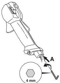 JONSERED FC 2256 W - Réglage du régime de ralenti accéléré (BC2256, MC2256) - 1