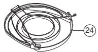 JONSERED FC 2256 W - Quels sont les composants de la débroussailléeuse? (BC2256) - 5