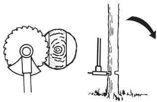 JONSERED FC 2256 W - Kleine bomen vellen met een zaagblad - 10