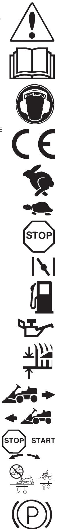 JONSERED FR 2216 FA - Symboles - 1