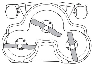 JONSERED FR 2216 FA - Contrôle des couteaux - 1