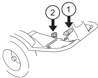 JONSERED FR 2216 FA - Pédales d'accéléateur - 1