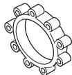 JONSERED GC 2236 - Trillingdempingssystem - 5