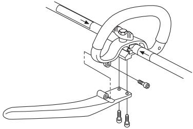 JONSERED GC 2236 - Montage des J-Handgriffs - 2