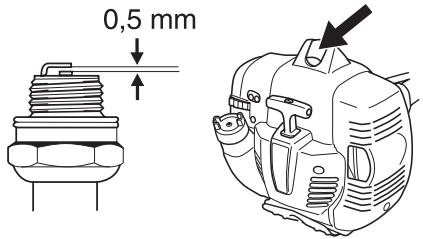 JONSERED GC 2236 - Bougie - 2