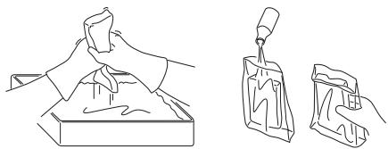 JONSERED GC 2236 - Huilage du filtré à air - 2