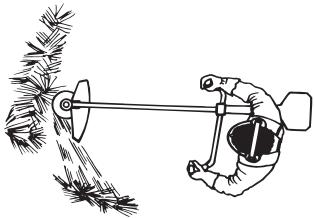 JONSERED GR 2036 - Débroussaillage avec une lame à herbe - 3